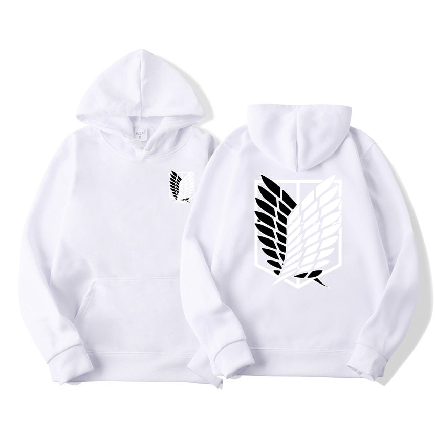 Attack on titan on sale wings of freedom hoodie