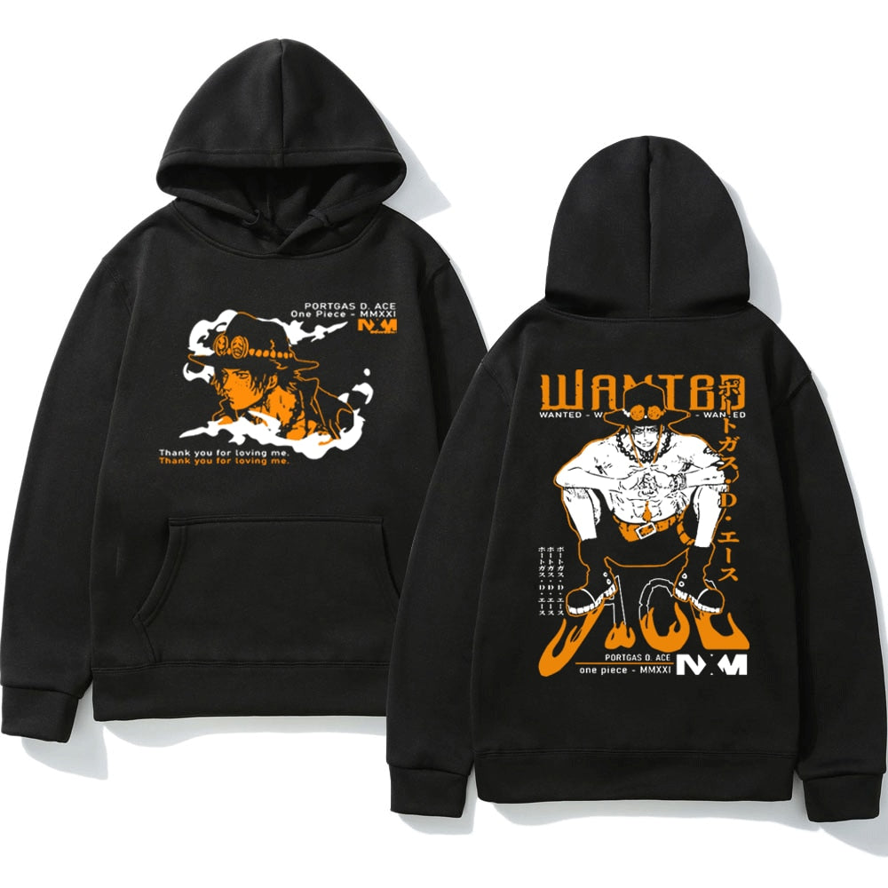 One Piece Wanted Graphic Hoodie