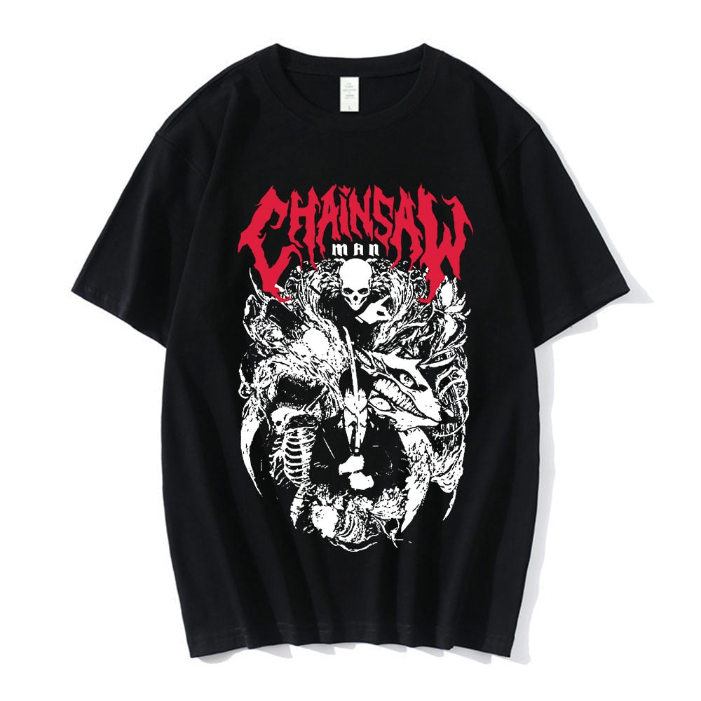 Chainsaw Man Dark Hunter Graphic T-Shirt